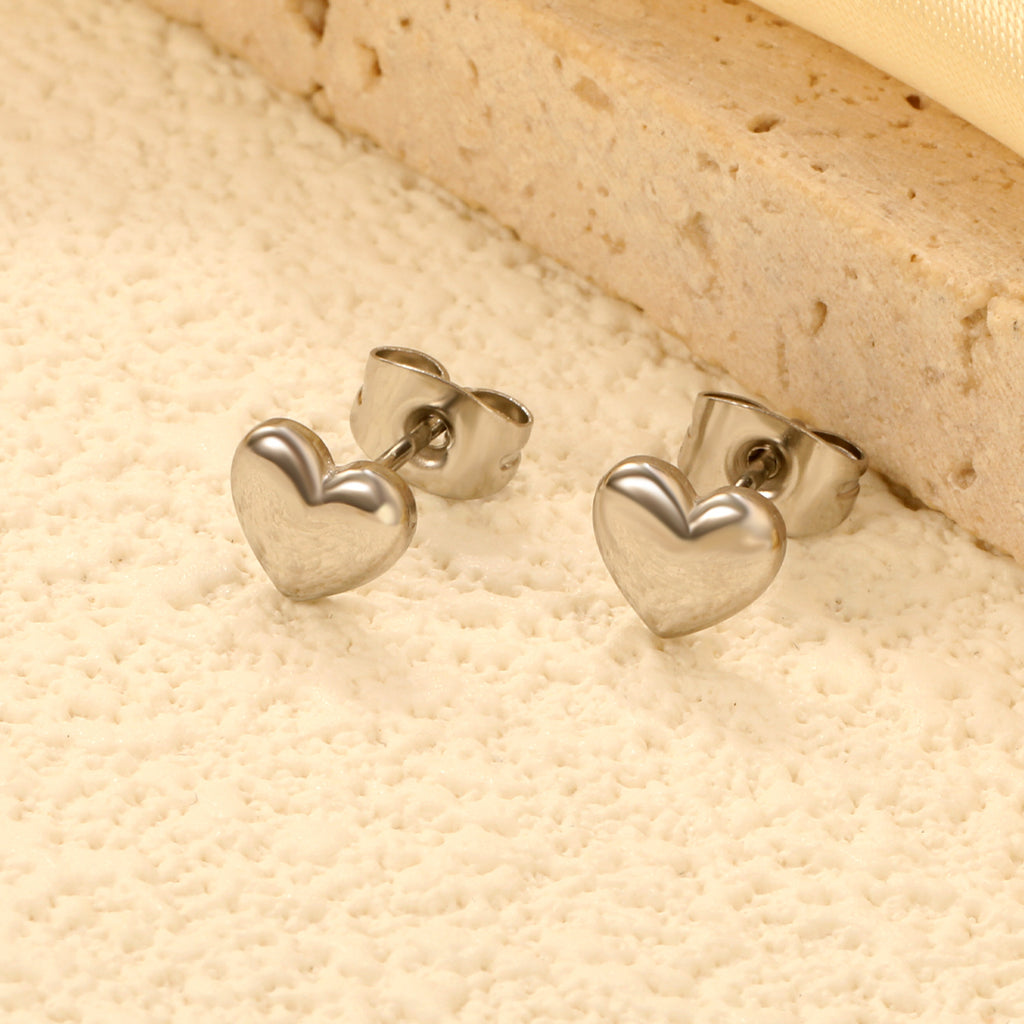 Damen Ohrstecker im Herzdesign Shop Nory