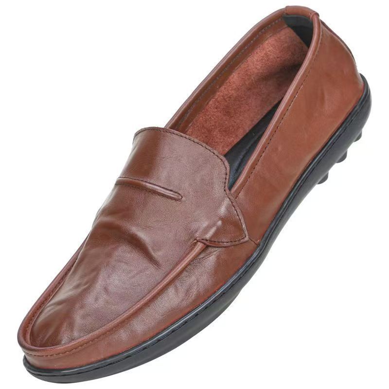 Herren elegante Mokassins aus hochwertigem Leder Shopnory