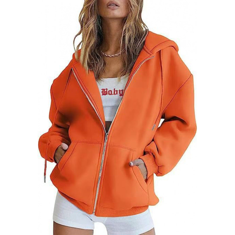 Damen Oversized Kapuzenjacke Shop Nory