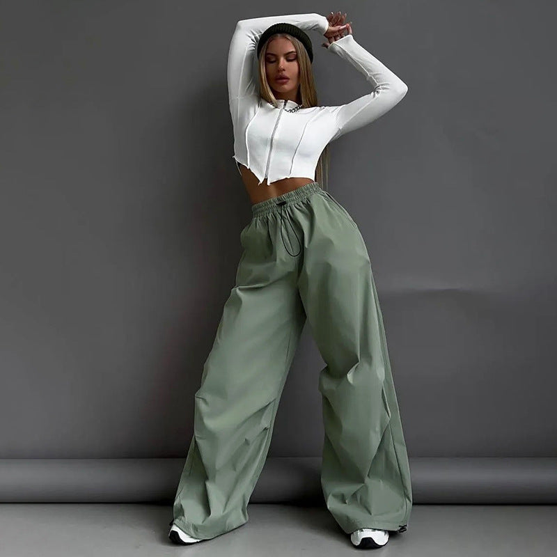 Damen bequeme lässige Hosen mit elastischem Bund