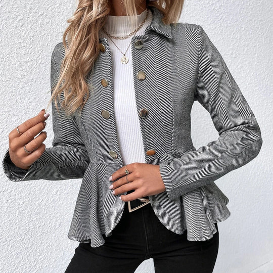 Damen Modische Blazerjacke