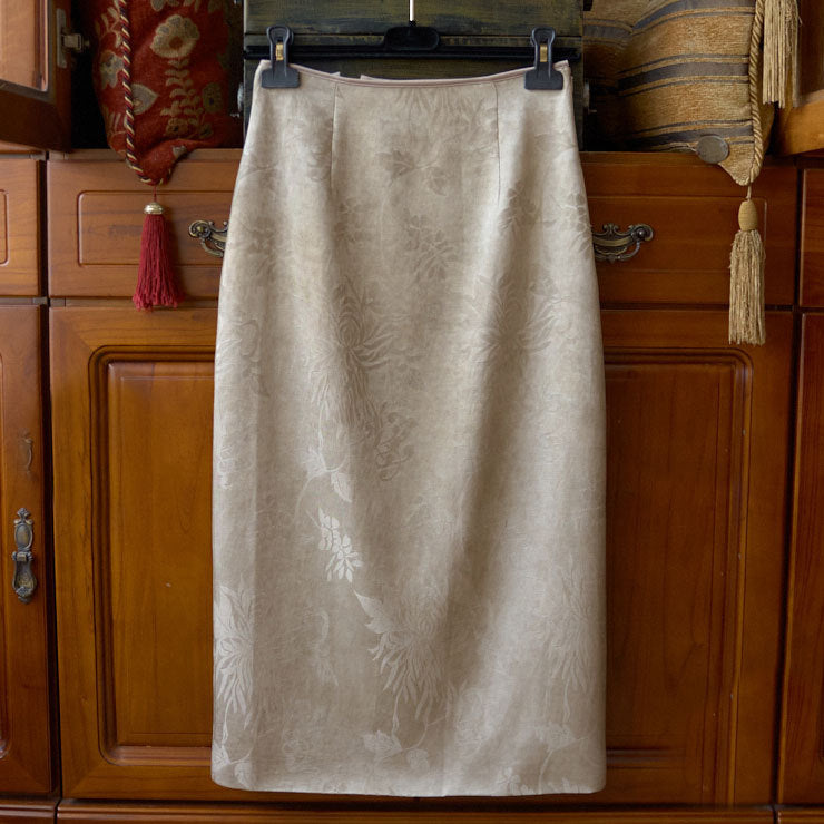 Damen Eleganter, geschmeidiger Bleistiftrock Shop Nory