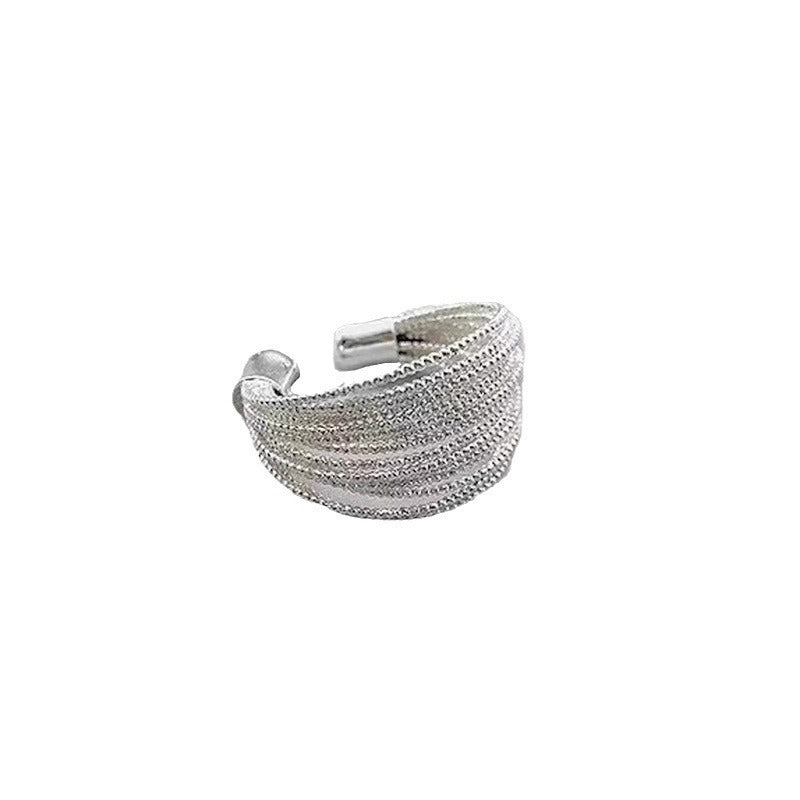 Damen eleganter und stilvoller Ring aus Edelstahl Shop Nory