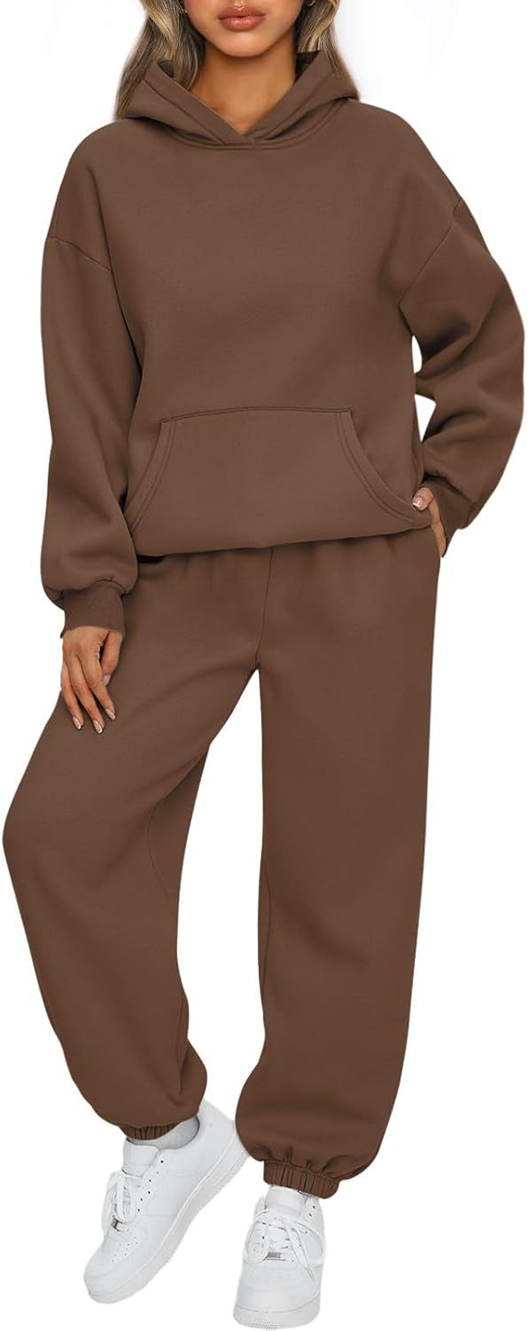 Damen nan gemütliches Oversize Hoodie und Jogginghose Set aus weicher Baumwollmischung Shop Nory
