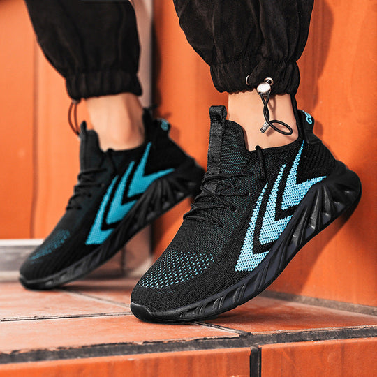 Damen Atmungsaktive und flexible Fitness-Sneaker mit rutschfester Sohle