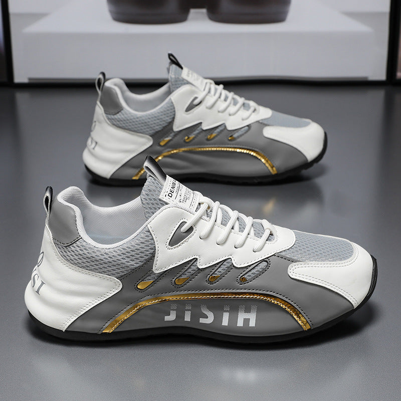 Herren Sportschuhe mit atmungsaktivem Mesh-Obermaterial und rutschfester Sohle