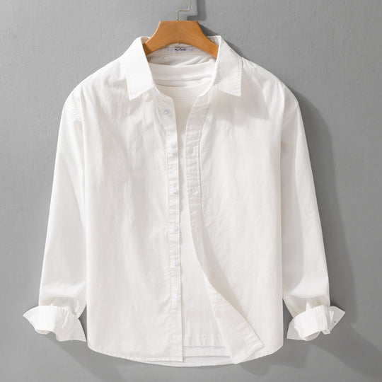 Herren Lässiges Layering-Hemd mit integriertem T-Shirt-Einsatz Shop Nory