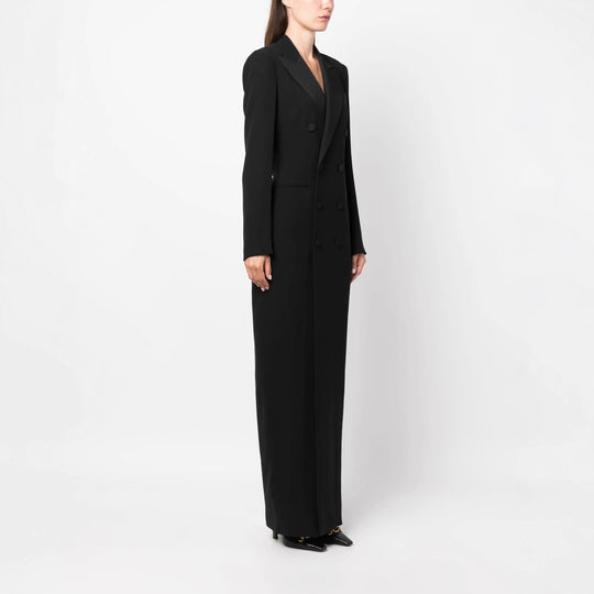 Damen Doppelreihiges Blazerkleid mit Satinrevers Shop Nory