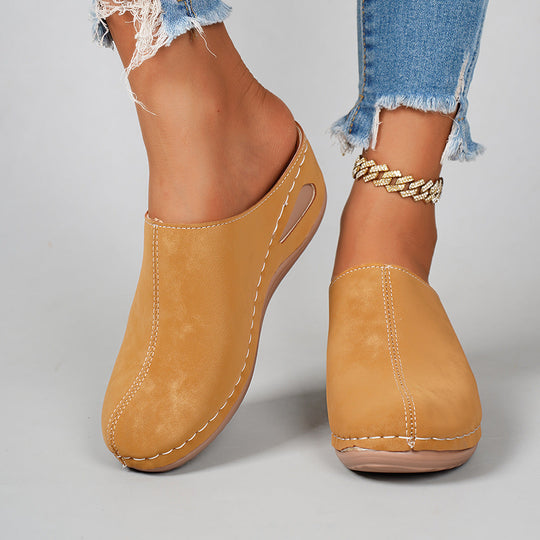 Damen Mules mit ergonomischem Fußbett und modischem Schnitt