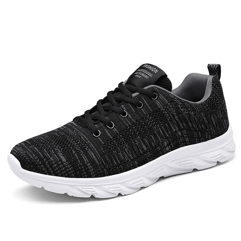 Herren Atmungsaktiver Strick-Laufsneaker mit dämpfender Wellen-EVA-Sohle Shopy Nory