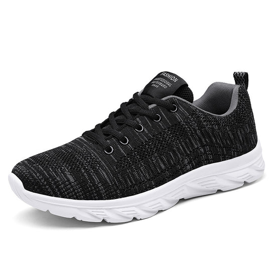 Herren Atmungsaktiver Strick-Laufsneaker mit dämpfender Wellen-EVA-Sohle Shopy Nory