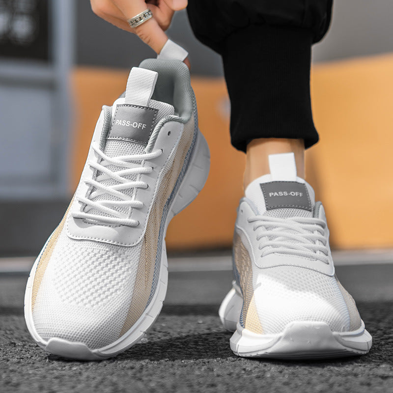 Herren atmungsaktive leichte Lauf- und Freizeitsneaker mit dämpfender Sohle Shopy Nory