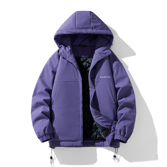 Herren wasserabweisende gefütterte Kapuzenjacke mit Thermostepp-Innenlage Shop Nory