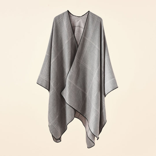 Damen Jacquard Poncho mit Paisley‑Muster Shop Nory