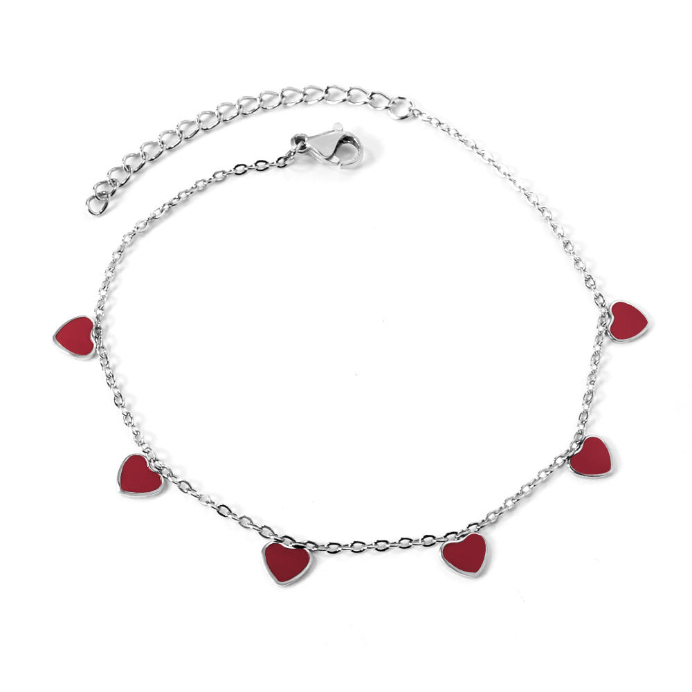 Damen modische Herz-Armband mit goldplattierten Akzenten Shop Nory