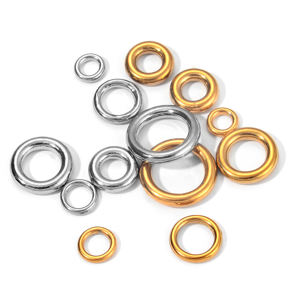 Damen stabile Edelstahl Ringe für Schmuckherstellung Shop Nory