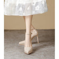 Damen spitze High Heel Pumps Shopnory