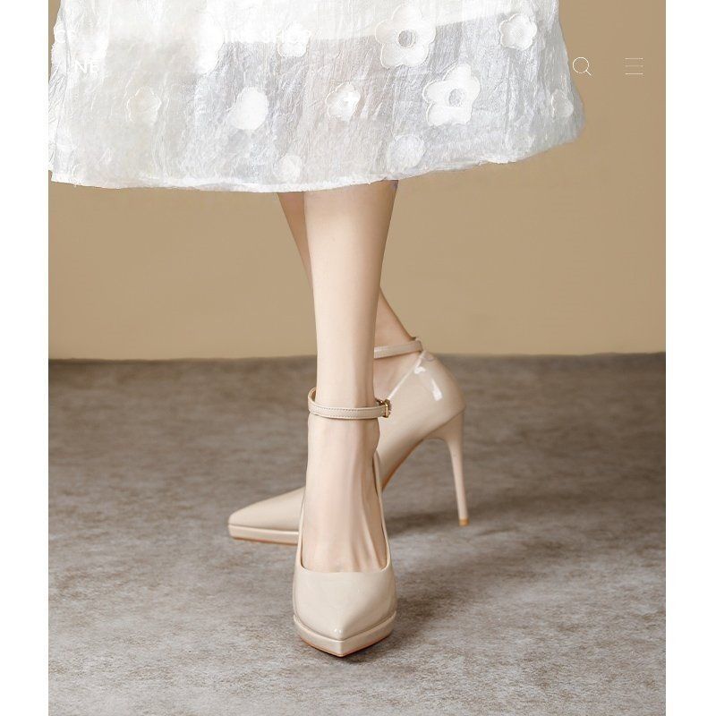 Damen spitze High Heel Pumps Shopnory