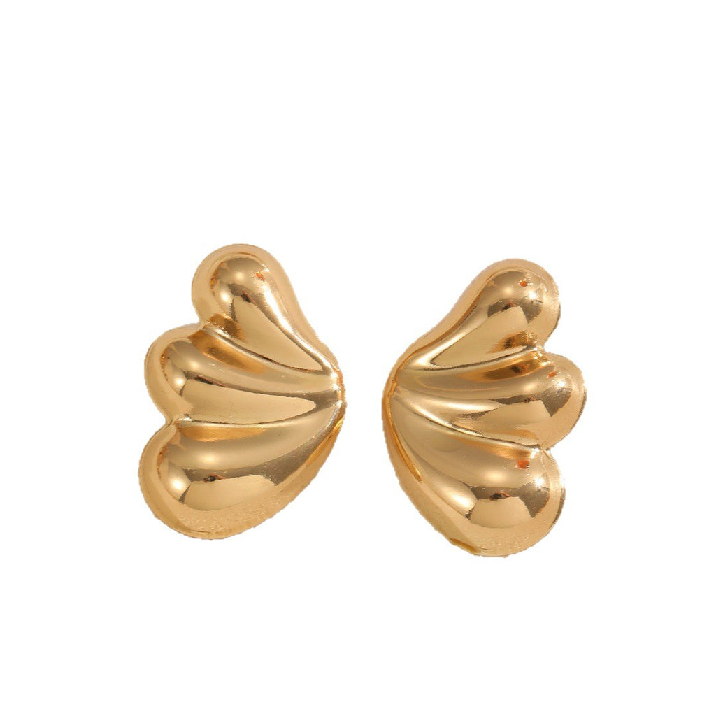 Damen Ohrstecker im eleganten Muschel-Design Shop Nory 1784077177