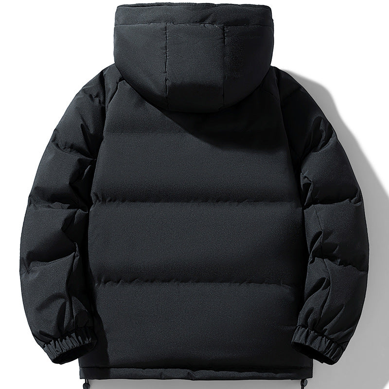 Herren Wattierte Urban-Thermojacke mit gesteppter Optik, hohem Stehkragen und Utility-Taschen Shop Nory
