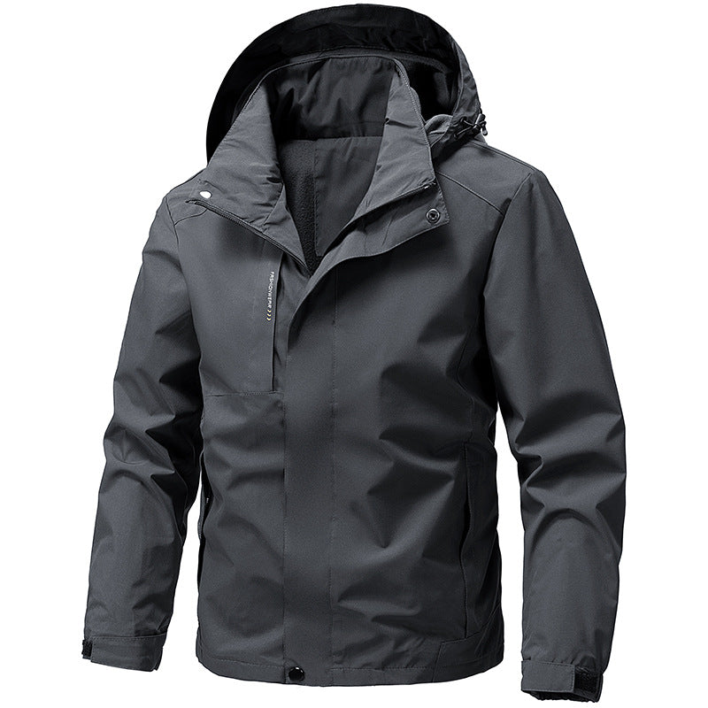 Herren Funktionsjacke mit abnehmbarer Kapuze Shop Nory