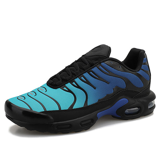 Herren Atmungsaktive Laufschuhe mit Luftkissen-Dämpfung und futuristischem Wellen-Design Shopy Nory
