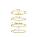 Damen Armbandset mit eleganten und funkelnden Zirkonia-Akzenten Shop Nory