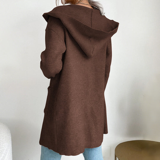 Damen Lässiger Strickmantel Shop Nory