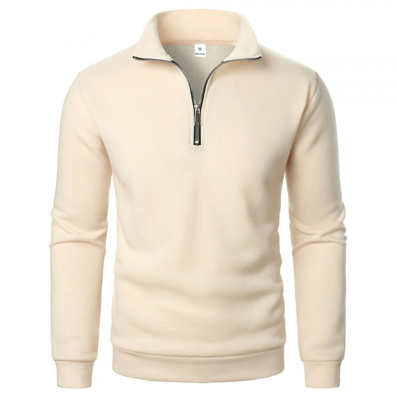 Herren Sportlicher Sweatpullover mit Stehkragen Shop Nory
