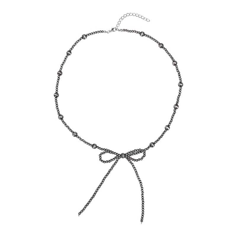 Damen Kette mit verspieltem Schleifen-Design und hochwertiger Verarbeitung Shop Nory
