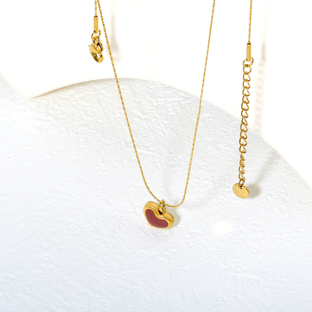 Damen Halskette mit funkelndem Kreuz-Anhänger aus hochwertigem Edelstahl und goldplattierter Oberfläche Shop Nory