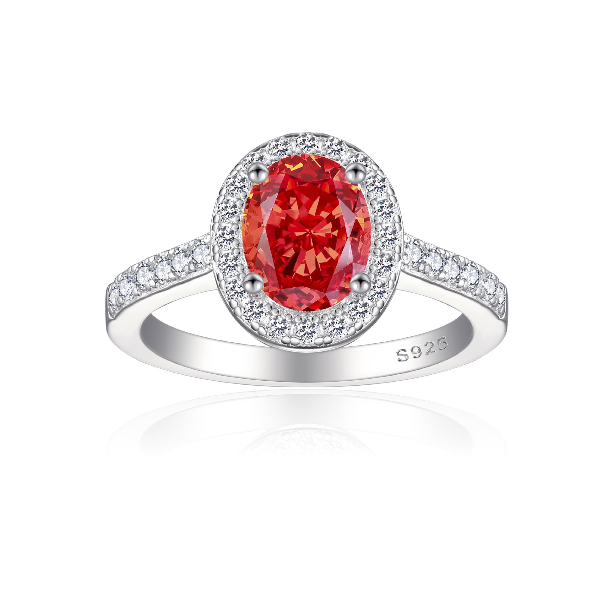 Damenring mit floralem Design und funkelndem Zirkonia-Besatz Shop Nory