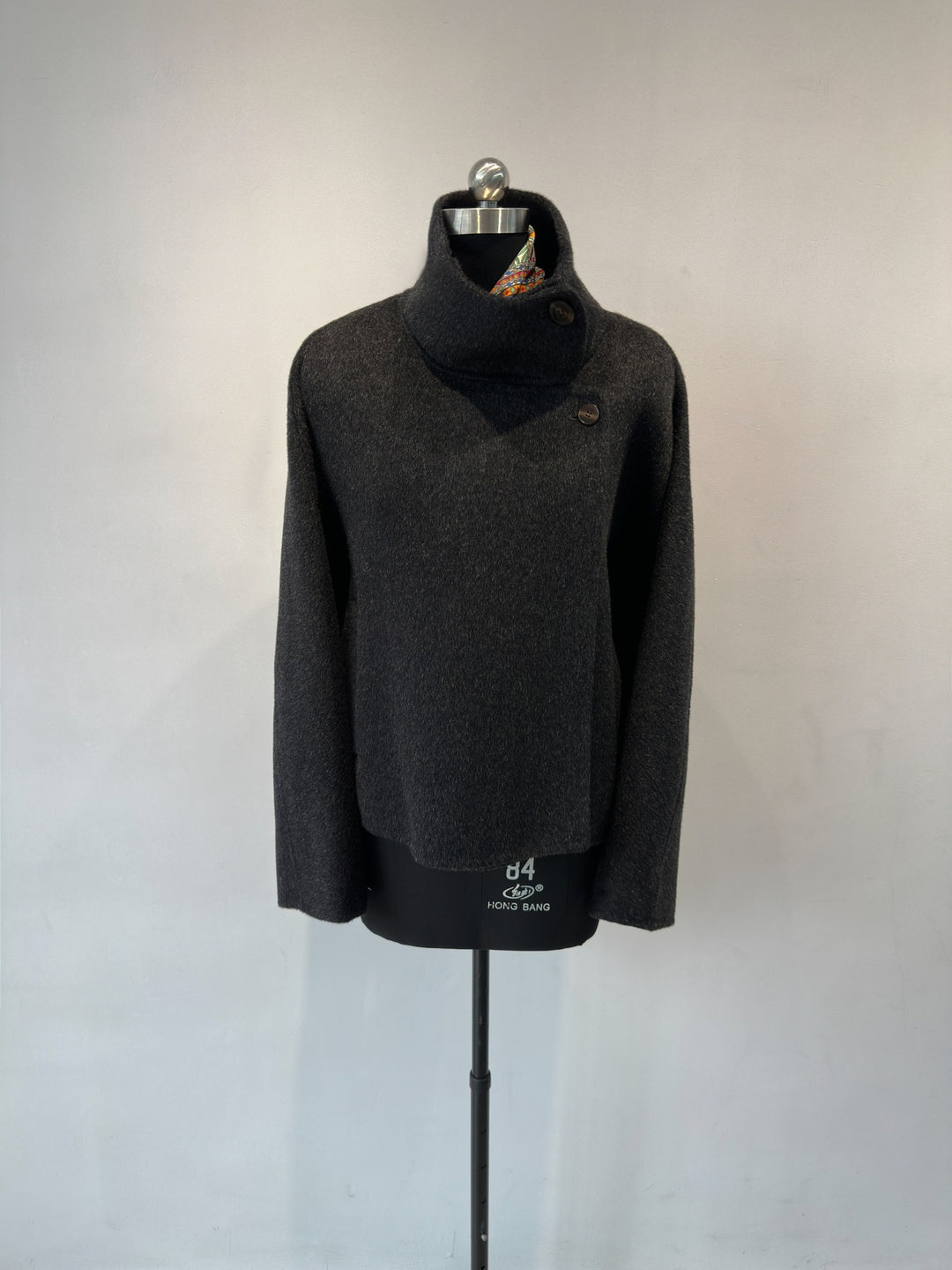Damen Gemütlicher Oversized Mock Neck Pullover Shop Nory