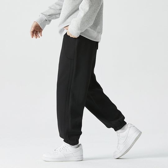 Herren Bequeme athletische Jogginghose mit Tunnelzug und elastischen Knöchelbündchen Shop Nory