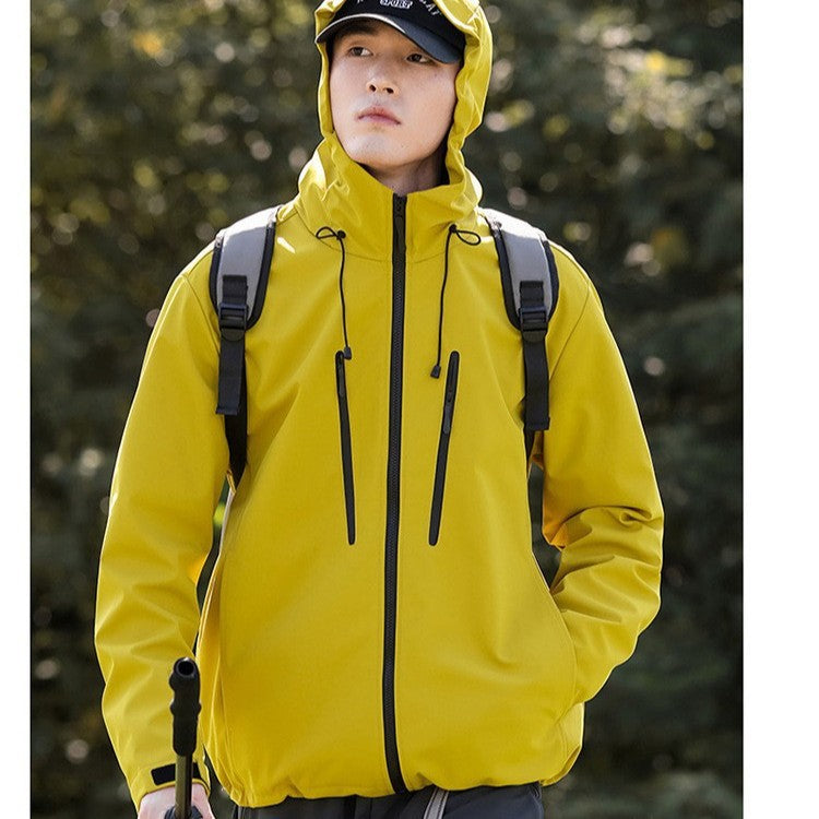 Damen Funktionsjacke mit wasserabweisendem Material und praktischen Reißverschlusstaschen