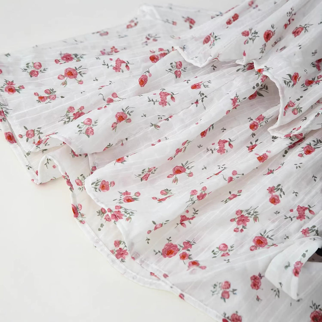 Damen Samt‑Corsagen‑Top mit Puffärmeln, Herzausschnitt und Perlenknopfleiste Shop Nory