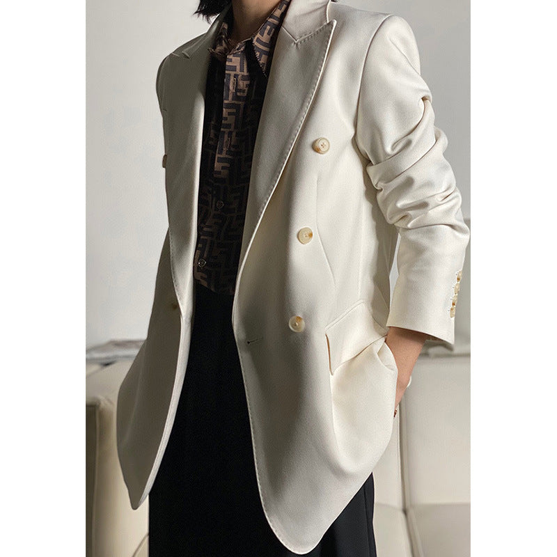 Damen Doppelreiher Wollblazer Shop Nory