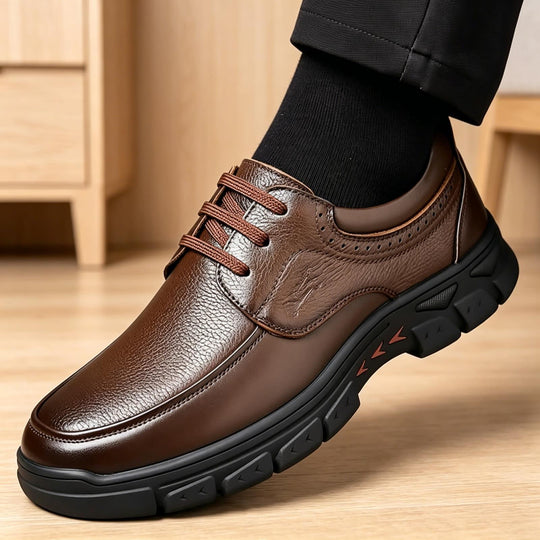Herren Elegante und sportliche Ledersneaker Shop Nory