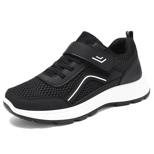 Damen Sportliche Freizeitschuhe mit rutschfestem Klettverschluss