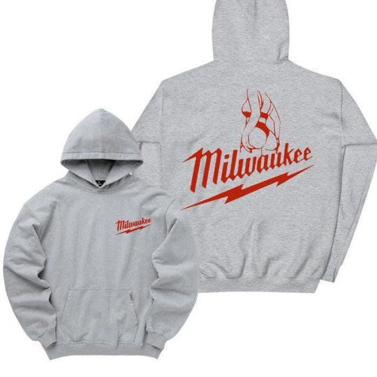 Damen Kapuzensweater mit modernem Logo-Print und weicher Innenseite