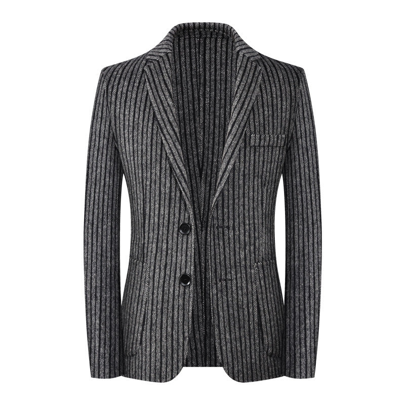 Herren stilvolle gestreifte Blazer Shop Nory
