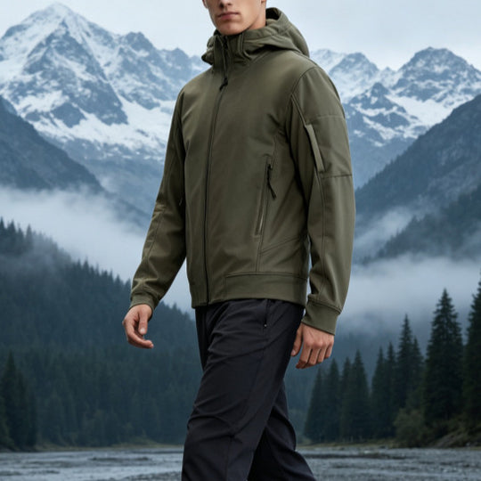Herren Funktionale Outdoorjacke