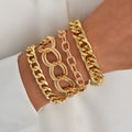 Damen Armreif-Set mit luxuriösen Glieder-Designs Shop Nory
