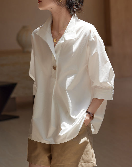 Damen Elegante und luftige Bluse mit modernem Schnitt Shop Nory