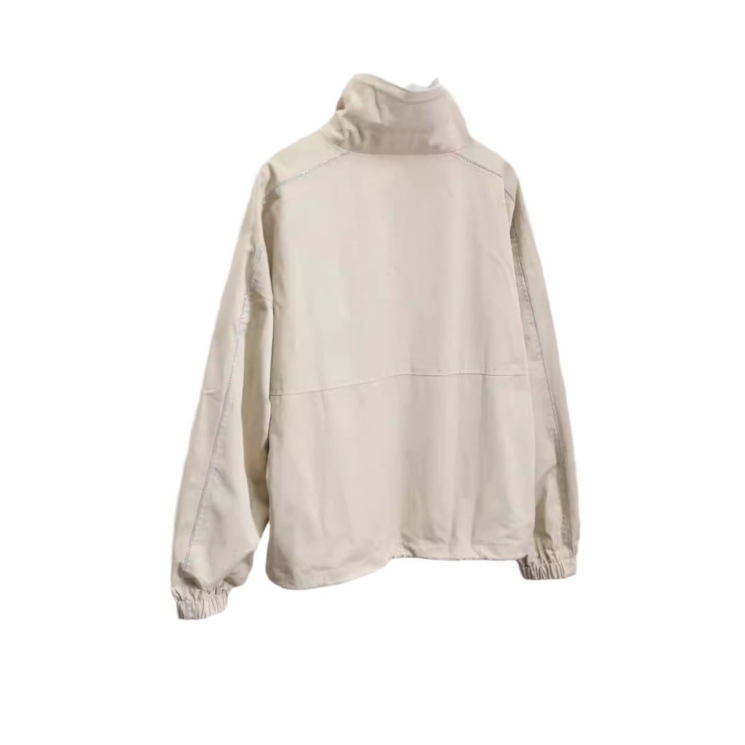 Damen Modische Freizeitjacke mit hohem Kragen Shop Nory