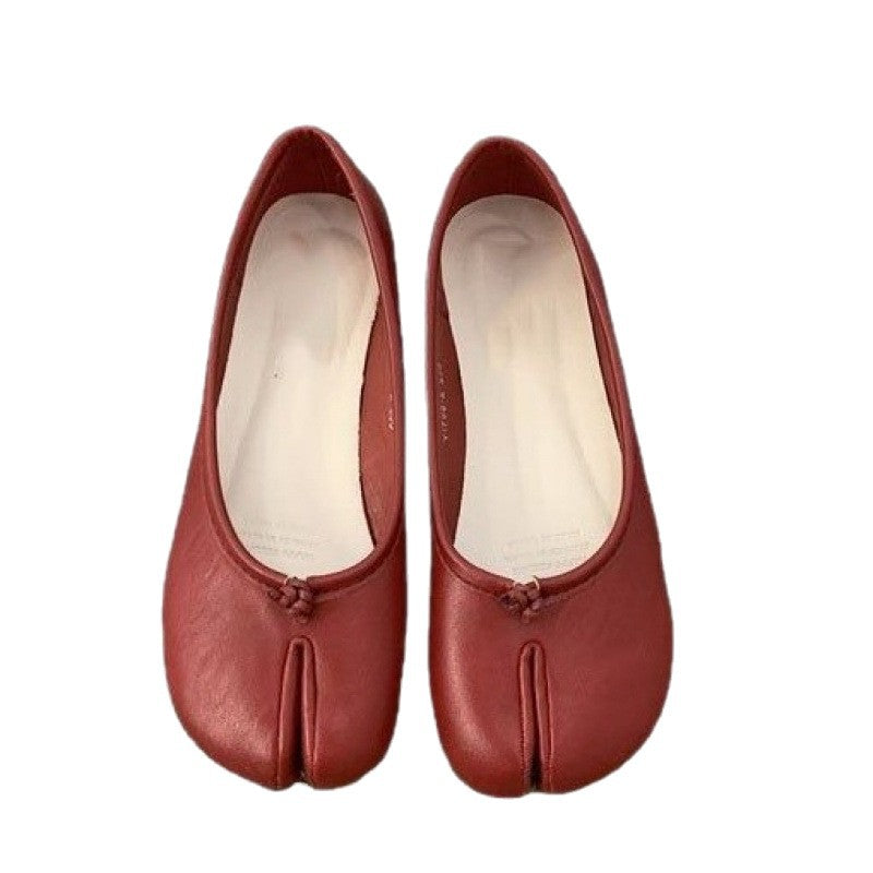 Damen Ballerinas mit eleganter Schlitz-Details und bequemer Innensohle