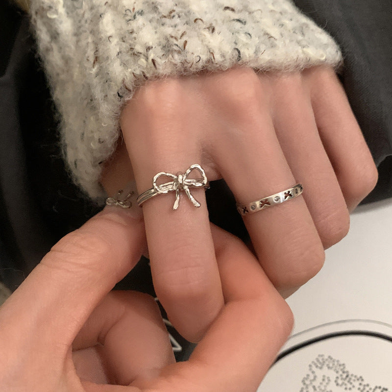 Damenring mit schickem Schmetterlingsdesign Shop Nory