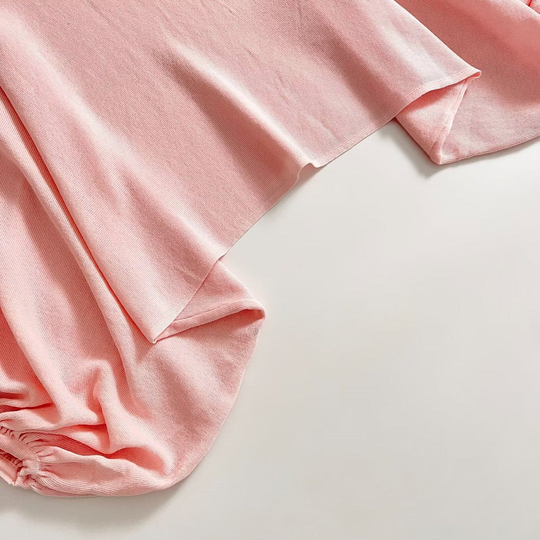 Damen Oversize-Poncho mit Fledermausärmeln und gerafftem Saum Shop Nory