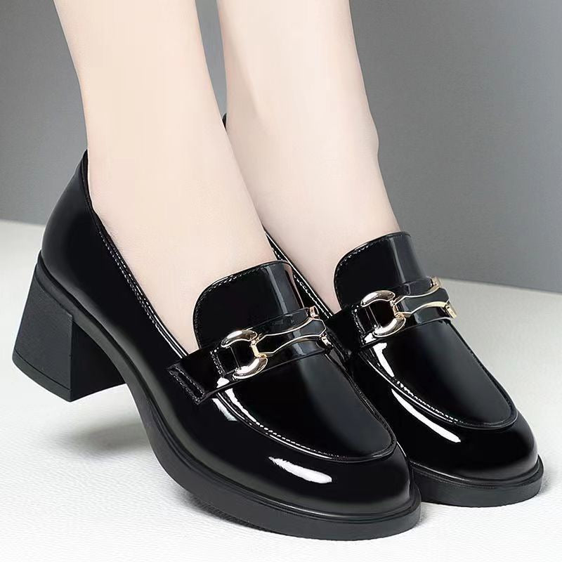 Damen Elegante und bequeme Pumps mit modischem Schnallen-Design