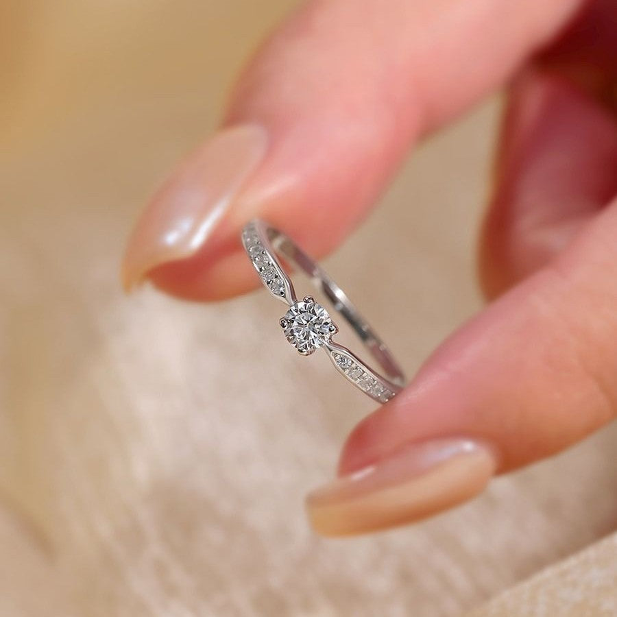 Damen Funktionsring mit funkelndem Zirkonia Shop Nory